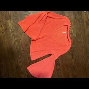 Free People Bell Sleeved Sweater